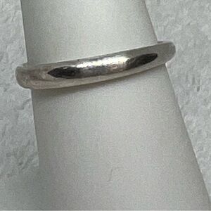 Kendra Scott 925 Sterling Silver Simple Stackable Band Ring Size 6